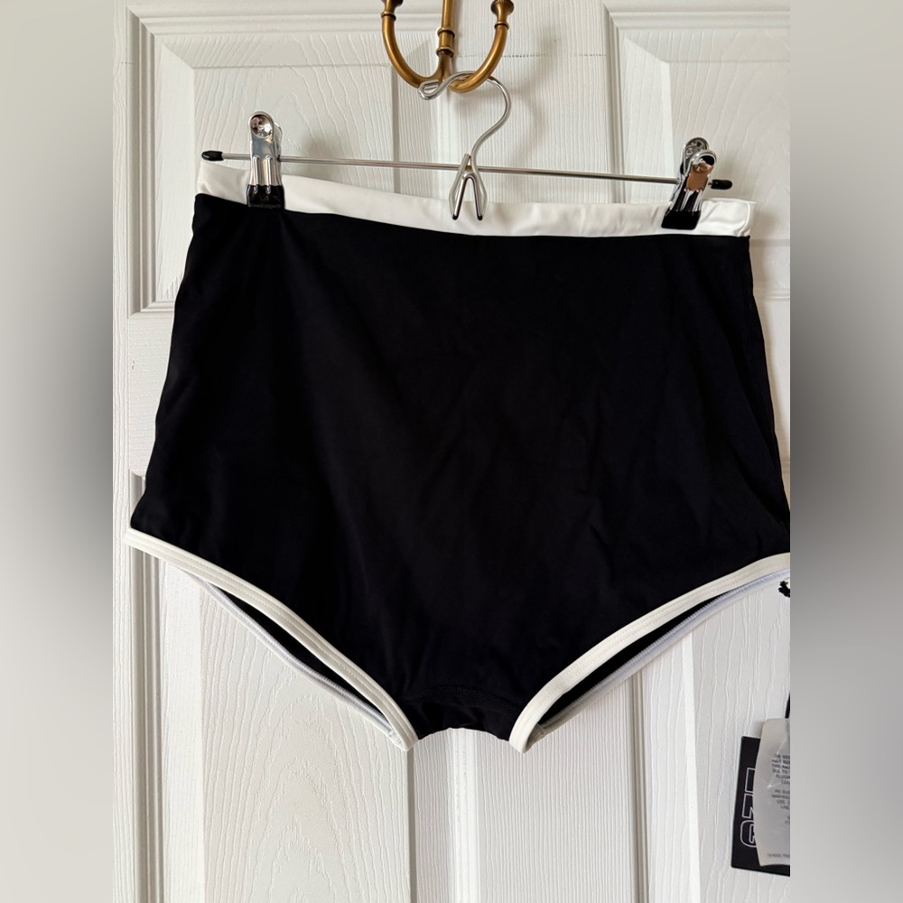 IT'S NOW COOL FREE PEOPLE SHORTIE BOTTOMS BIKINI SWIMSUIT SZ XL - Picture 8 of 10